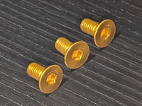Replacement Bolts For Fanatec Clubsport v3 Pedals Foot Plate Replacement Bolts For Fanatec Clubsport v3 Pedals Foot Plate